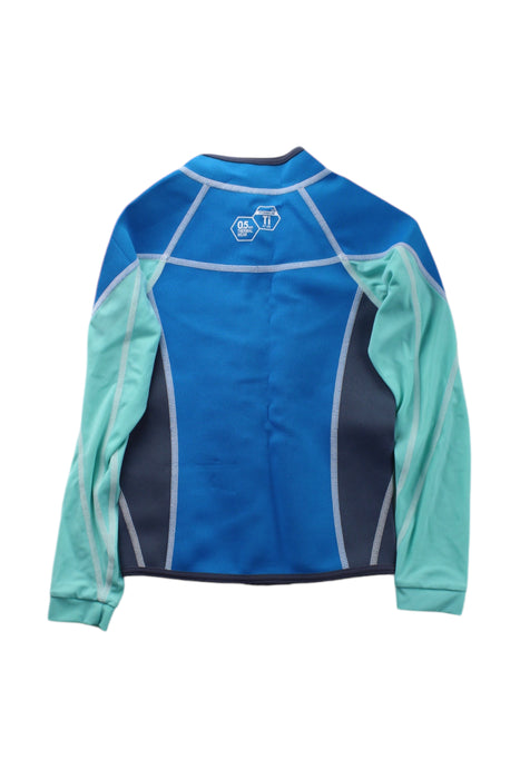 A Multicolour Rash Guards from TYR in size 6T for neutral. (Back View)