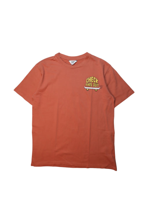 A Orange Short Sleeve T Shirts from Hundred Pieces in size 14Y for boy. (Front View)