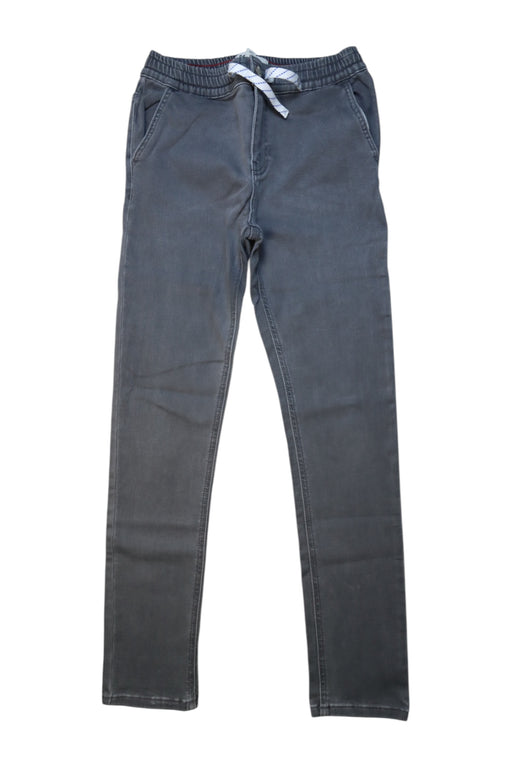 A Grey Casual Pants from Boden in size 13Y for boy. (Front View)