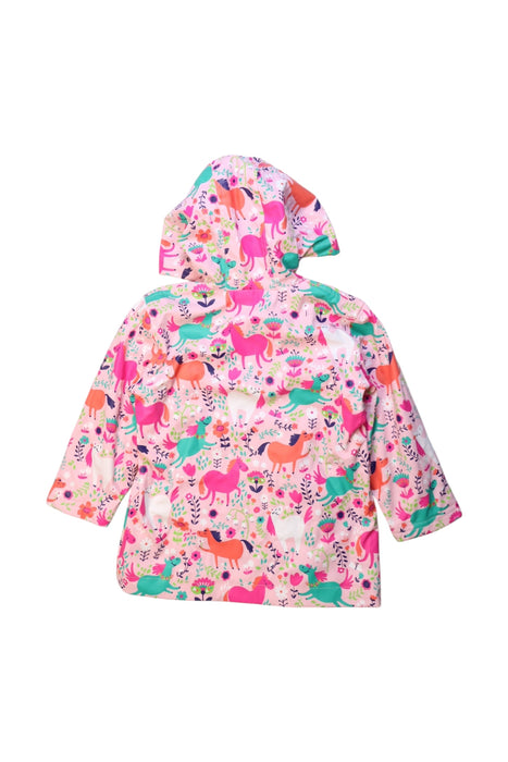 A Multicolour Rain Jackets from Hatley in size 3T for girl. (Back View)