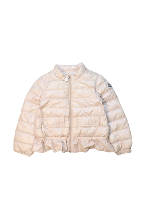 A Ivory Puffer/Quilted Coats & Outerwear from Moncler in size 2T for girl. (Front View)