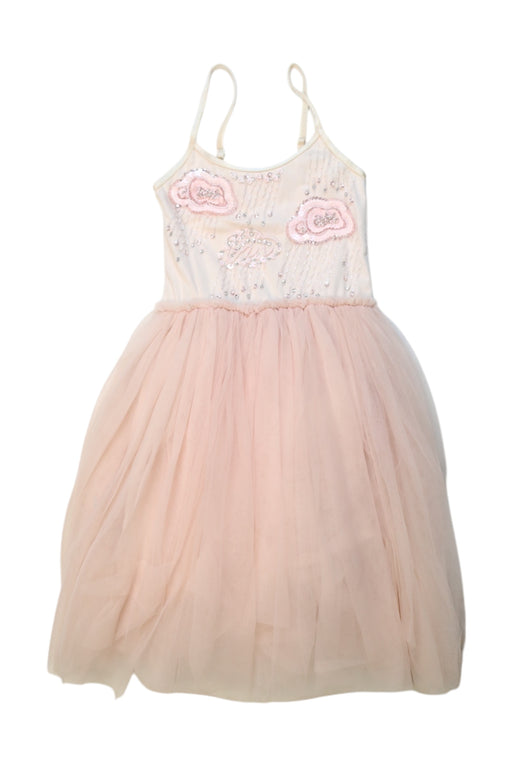 A Pink Sleeveless Dresses from Tutu Du Monde in size 2T for girl. (Front View)