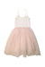 A Pink Sleeveless Dresses from Tutu Du Monde in size 2T for girl. (Back View)