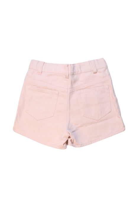 A Peach Shorts from Louis Louise in size 8Y for girl. (Back View)