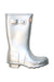 A Silver Rain Boots from Hunter in size 5T for neutral. (Front View)