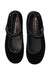 A Black Flats from Manuela de Juan in size 6T for girl. (Back View)