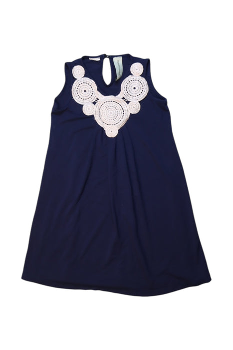 A Navy Sleeveless Dresses from Mothers en Vogue in size 3T for girl. (Front View)