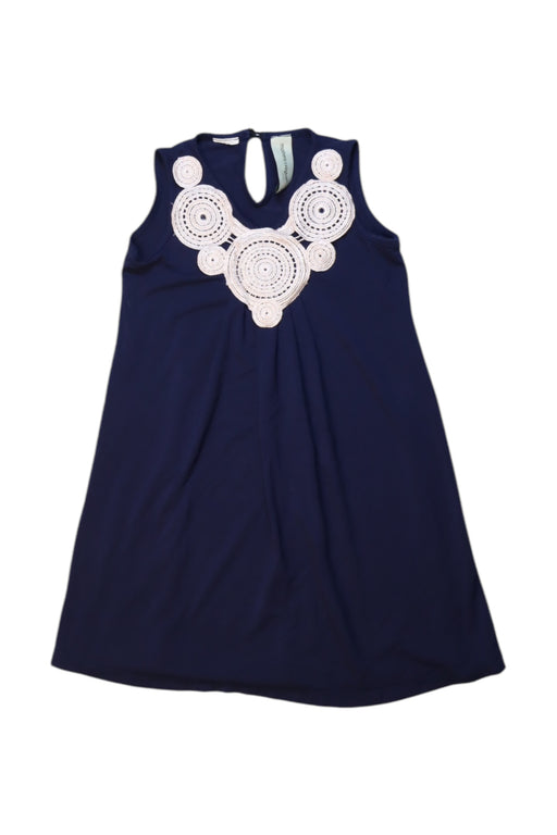 A Navy Sleeveless Dresses from Mothers en Vogue in size 3T for girl. (Front View)