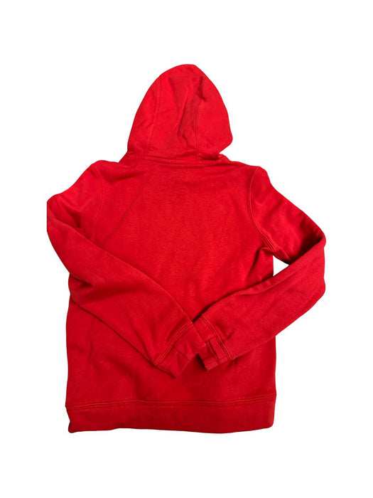 A Red Hooded Sweatshirts from Nike in size 10Y for neutral. (Back View)