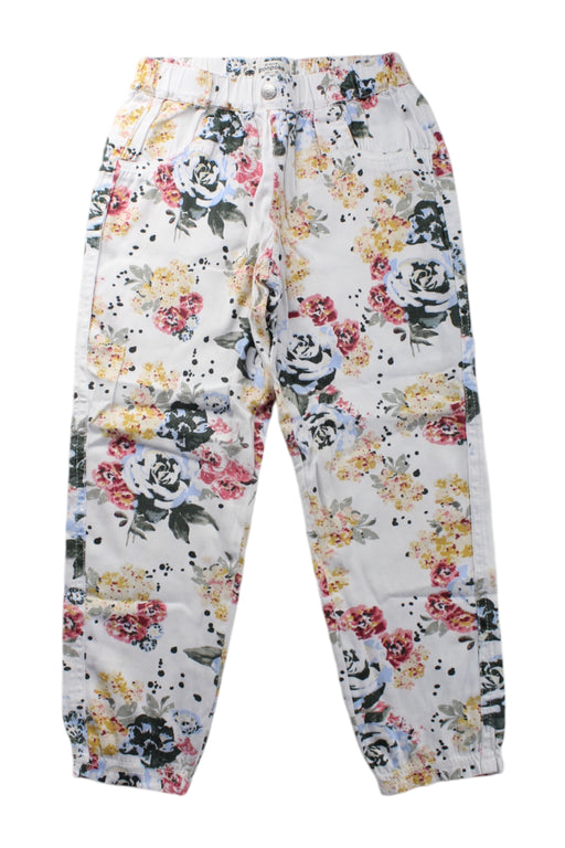 A Multicolour Casual Pants from As Know As Ponpoko in size 5T for girl. (Front View)