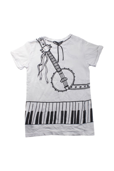 A White Short Sleeve T Shirts from Stella McCartney in size 4T for neutral. (Back View)