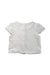 A White Short Sleeve Tops from Catherine Cottage in size 4T for girl. (Back View)