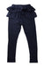 A Navy Leggings from Catherine Cottage in size 7Y for girl. (Back View)