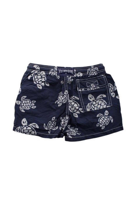 A Navy Swim Shorts from Vilebrequin in size 6T for boy. (Back View)