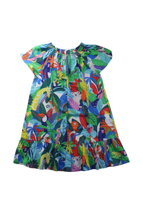 A Multicolour Short Sleeve Dresses from Boden in size 7Y for girl. (Front View)