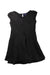 A Black Short Sleeve Dresses from Polo Ralph Lauren in size 7Y for girl. (Front View)