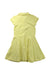 A Yellow Short Sleeve Dresses from Polo Ralph Lauren in size 6T for girl. (Back View)