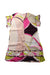 A Multicolour Short Sleeve Dresses from Emilio Pucci in size 6T for girl. (Back View)