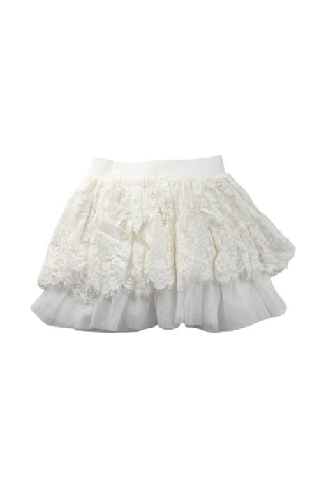 A White Tulle Skirts from Angel's Face in size 6T for girl. (Back View)