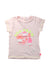 A Pink Short Sleeve T Shirts from Billieblush in size 3T for girl. (Front View)