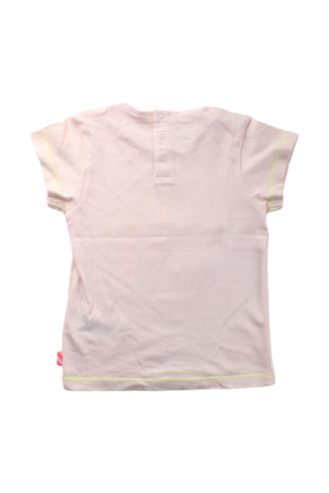 A Pink Short Sleeve T Shirts from Billieblush in size 3T for girl. (Back View)