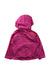 A Pink Rain Jackets from The North Face in size 18-24M for neutral. (Back View)