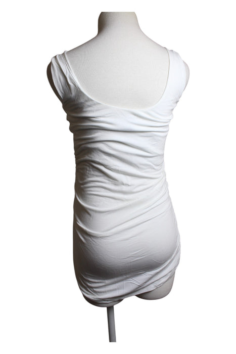 A White Sleeveless Dresses from Isabella Oliver in size XS for maternity. (Back View)