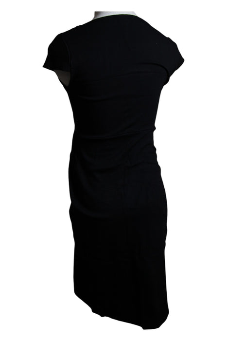 A Black Short Sleeve Dresses from Isabella Oliver in size XS for maternity. (Back View)