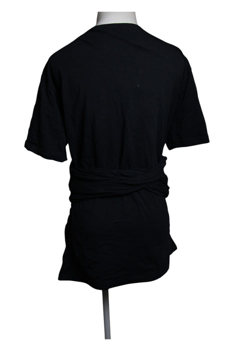 A Black Short Sleeve Dresses from Seraphine in size XL for maternity. (Back View)