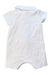 A White Short Sleeve Rompers from The Little White Company in size 0-3M for boy. (Back View)