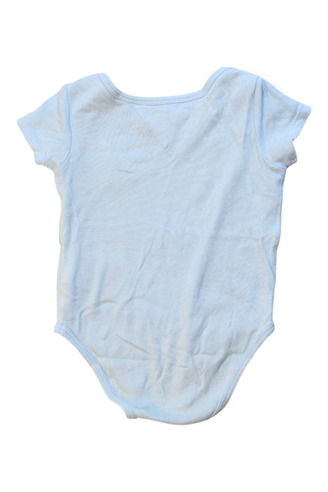 A Blue Short Sleeve Bodysuits from Tommy Hilfiger in size 3-6M for boy. (Back View)