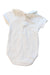 A White Short Sleeve Bodysuits from Thomas Brown in size 3-6M for boy. (Back View)