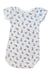 A White Short Sleeve Bodysuits from Petit Bateau in size 3-6M for boy. (Back View)
