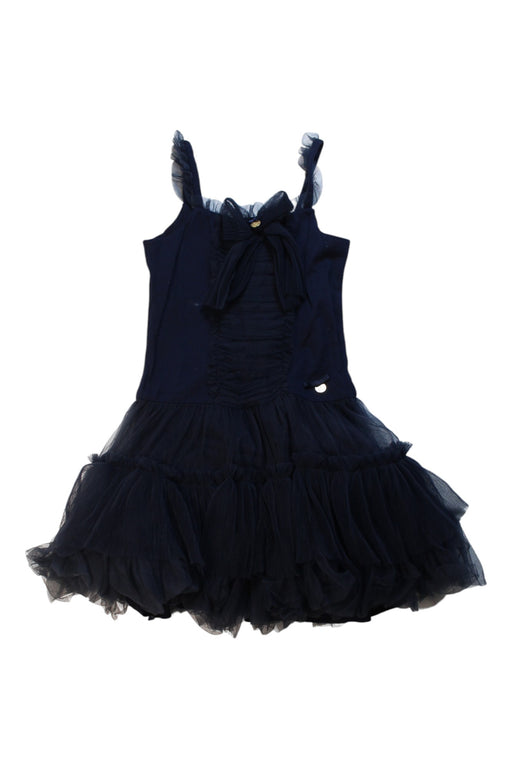 A Navy Sleeveless Dresses from Nicholas & Bears in size 8Y for girl. (Front View)