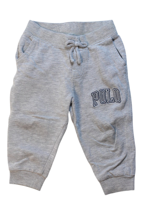 A Grey Sweatpants from Ralph Lauren in size 6-12M for boy. (Front View)