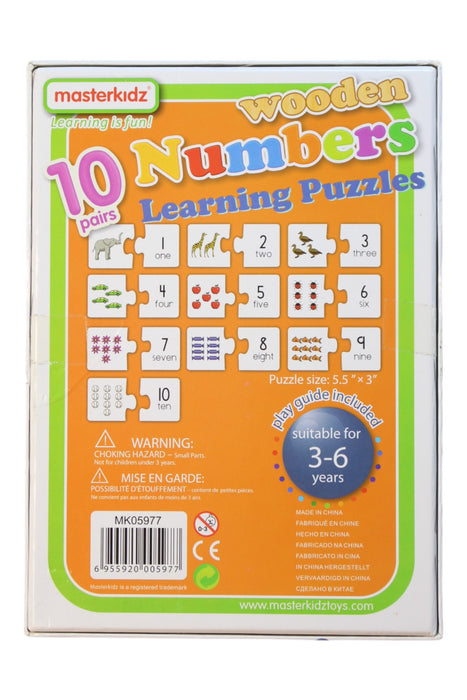 A Multicolour Board Games & Puzzles from Masterkidz in size 3T for neutral. (Back View)