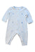 A Blue Long Sleeve Rompers from Emile et Rose in size 3-6M for boy. (Front View)