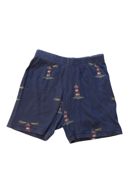 A Navy Shorts from Nature Baby in size 3-6M for boy. (Front View)