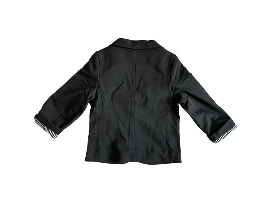 A Black Blazers from Momonittu in size 2T for boy. (Back View)