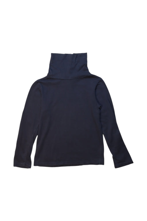 A Navy Long Sleeve Tops from CdeC in size 6T for girl. (Front View)