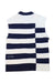A Navy Sleeveless Tops from Bora Aksu in size 6T for girl. (Back View)