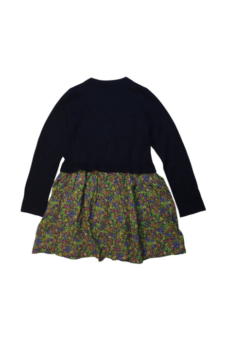 A Multicolour Sweater Dresses from Bonpoint in size 6T for girl. (Back View)