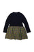 A Multicolour Sweater Dresses from Bonpoint in size 6T for girl. (Back View)