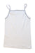 A White Sleeveless Tops from Petit Bateau in size 6T for girl. (Back View)