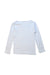 A White Long Sleeve Tops from Petit Bateau in size 6T for girl. (Back View)