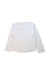 A White Long Sleeve Tops from Petit Bateau in size 6T for girl. (Back View)