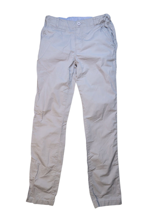 A Beige Casual Pants from Petit Bateau in size 10Y for boy. (Front View)