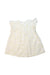 A White Short Sleeve Tops from Louisiella in size 8Y for girl. (Back View)