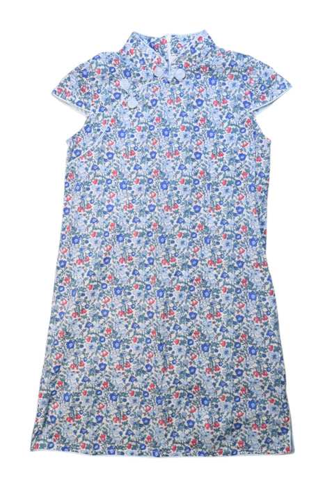 A Multicolour Short Sleeve Dresses from Little Valley in size 7Y for girl. (Front View)