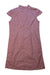 A Pink Short Sleeve Dresses from Chouchou Chic in size 7Y for girl. (Back View)